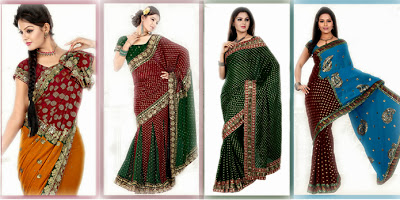 bridel wear sarees