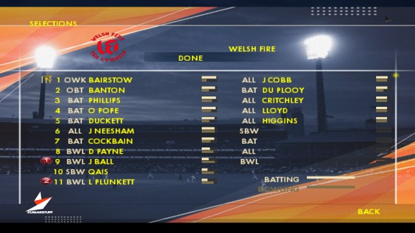 The Hundred 2021 Roster for EA Sports Cricket 07