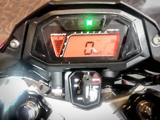 Speedometer Honda Sonic 150R Saat Dinyalakan