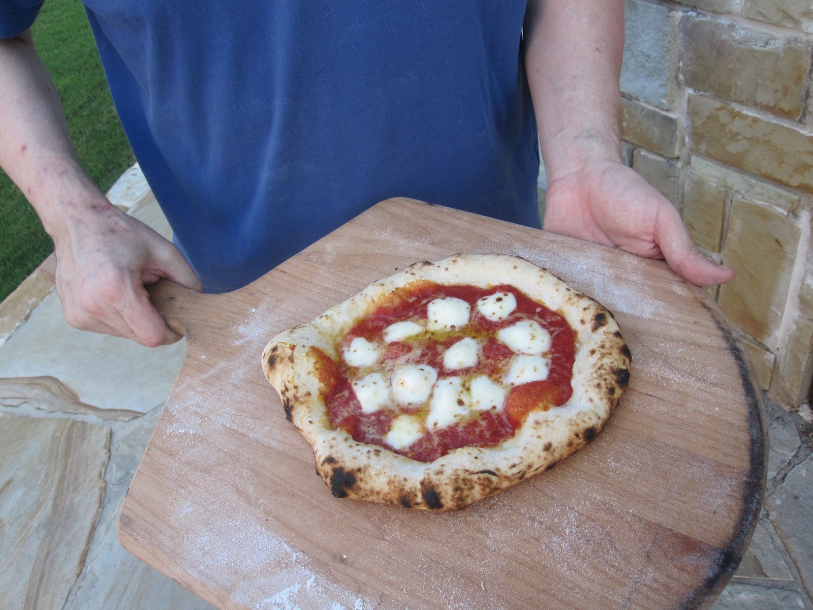wood fired pizza oven design