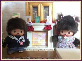 kiki monchhichi bebichhichi noël christmas english anglais tradition new eve