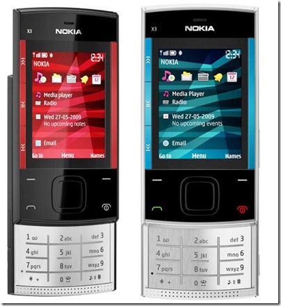 Nokia X3 and X6 2 uniquecoolwallpapers