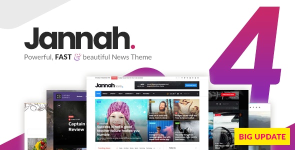 Jannah News Premium WordPress Theme Free Download