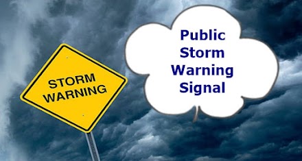Importance of Public Storm Warning Signal #1, #2, #3, #4