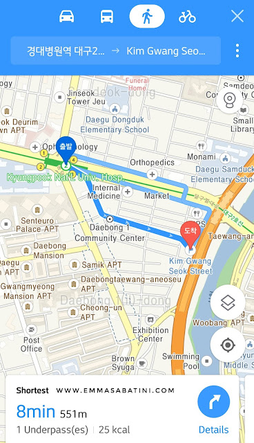 Kim Gwang Seok Street Daegu how to get there