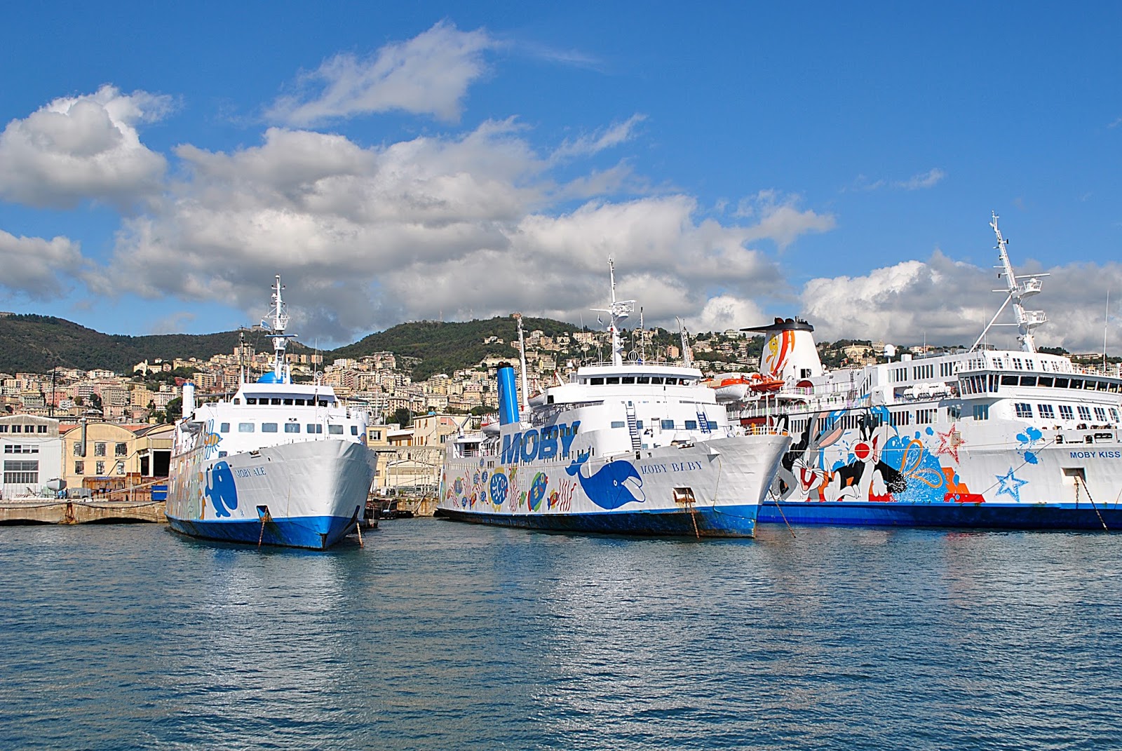 RELACJA Z GENUI CZĘŚĆ DRUGA - PORT W GENUI I OKOLICE