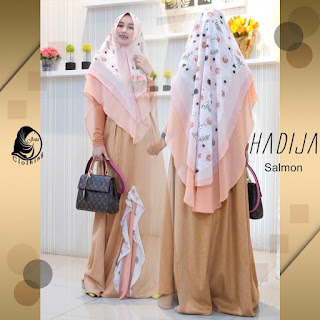 Busana Muslim Modern - Hadija salmon