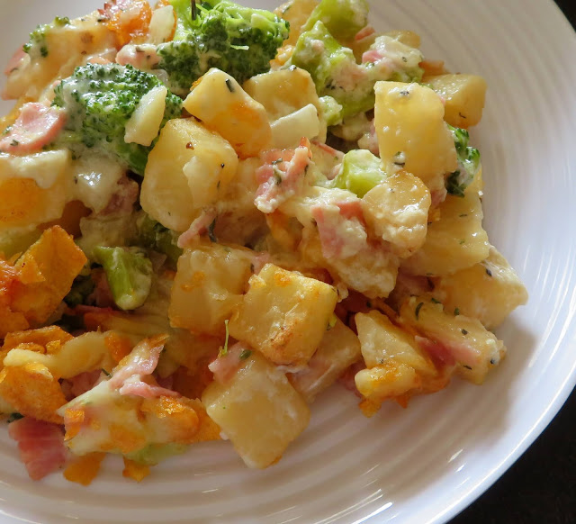 Ham & Broccoli Casserole