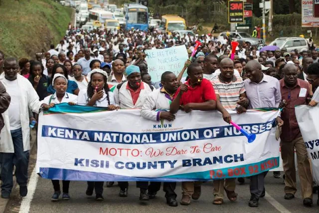 Nurses issue strike notice for 18th May 2020