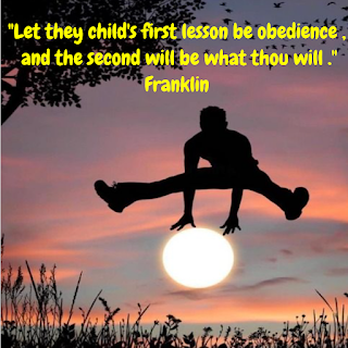 Quotes on child's obedience lesson