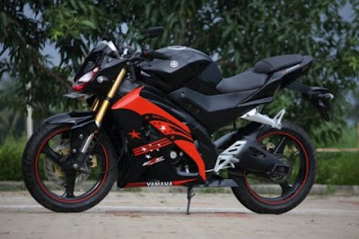 Top modif vixion hitam