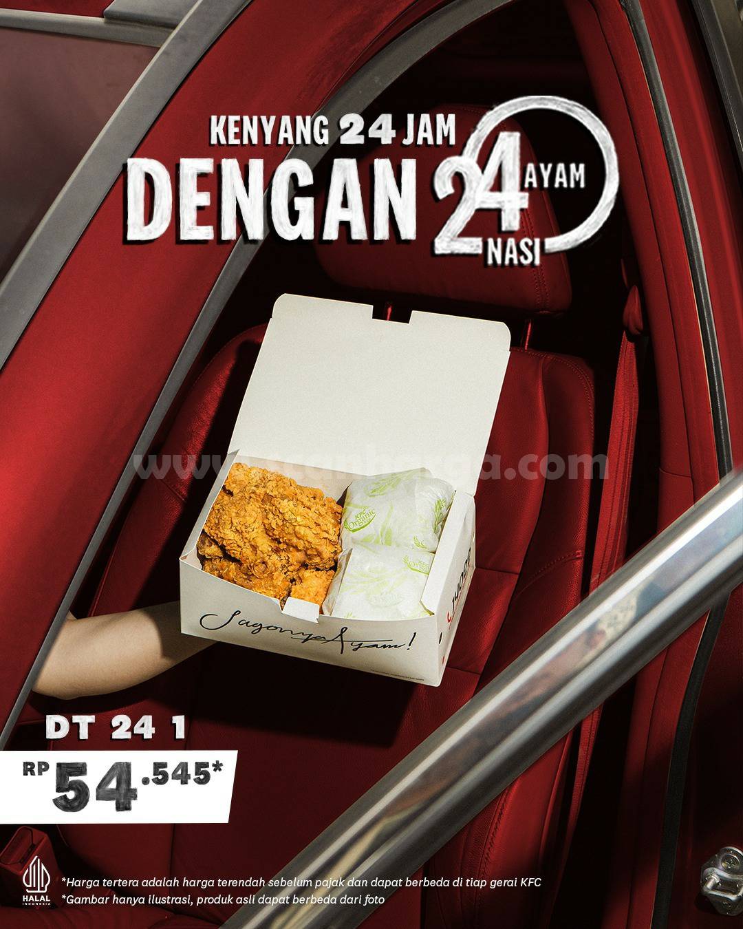 Promo KFC DT24 1 Paket Spesial DRIVE THRU