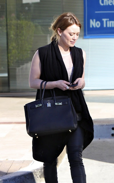 Hilary Duff out in Studio City