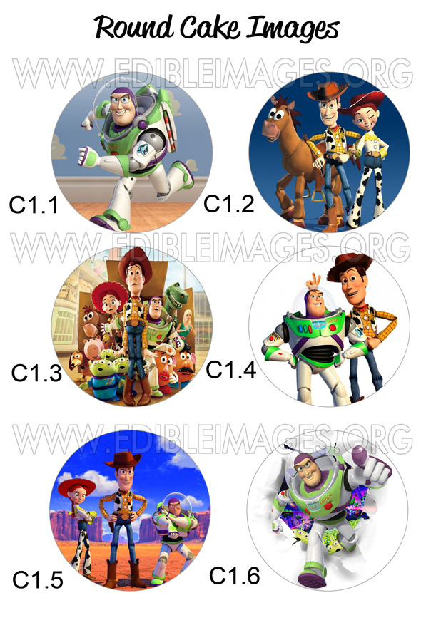 Edible Image Toy Story