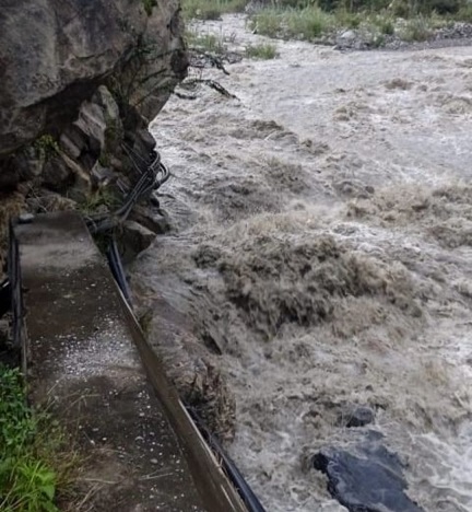 Colapsa servicio de aguas por las lluvias caídas en territorio merideño