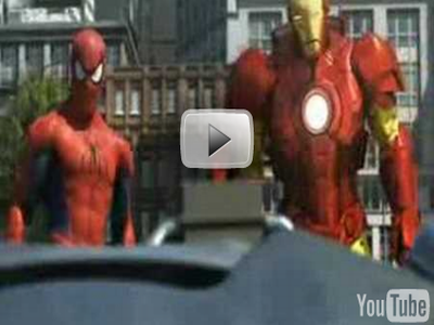 Iron man, spiderman y hulk juntos | Youtube videos