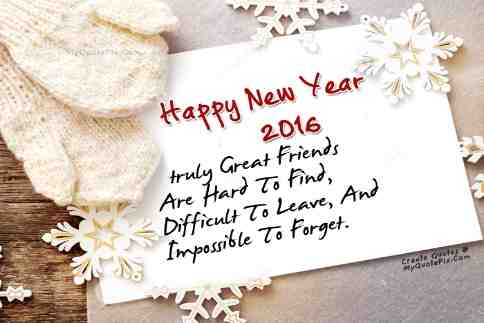 TRUELY FRIENDSHIP QUOTE FOR NEW YEAR 2016 WITH CUTE IMAGES