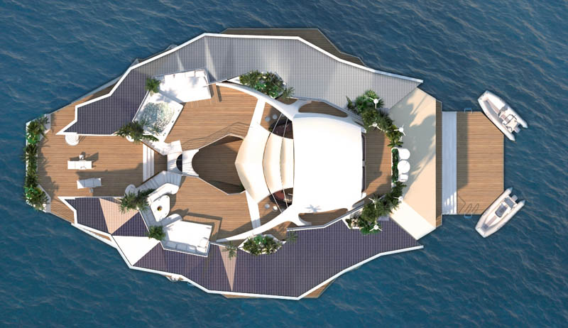 Orsos Islands - a luxury floating island