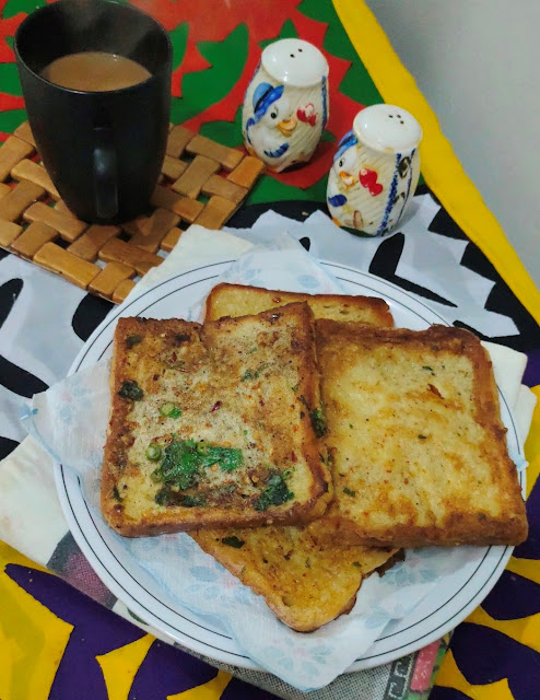 egg toast bread recipe with step by step photos and video