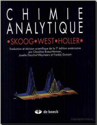 Livre : Chimie analytique, De Boeck Supérieur - Douglas A. Skoog PDF