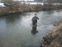 Big Rainbow trout - flyfishing