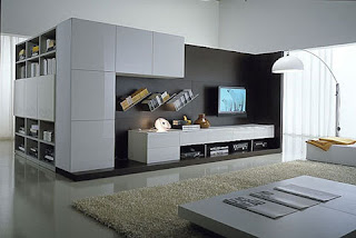 Luxurious and Elegant of TV Room Interior Home Design