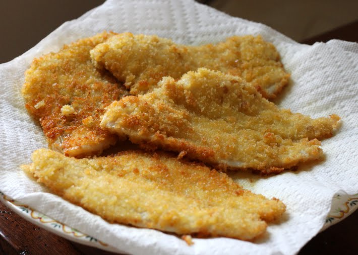 Easy Almost Dinner: Panko Flounder Slowfood: recipe  baked flounder breaded