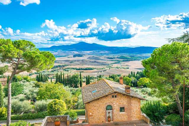 Vistas desde Pienza