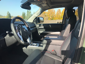 Interior view of 2020 Toyota Tundra TRD Pro CrewMax
