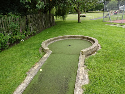 Crazy Golf at Wellholme Park in Brighouse