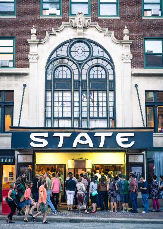 State Theater. Portland, Maine. Summer 2013. Photo by Corey Templeton.