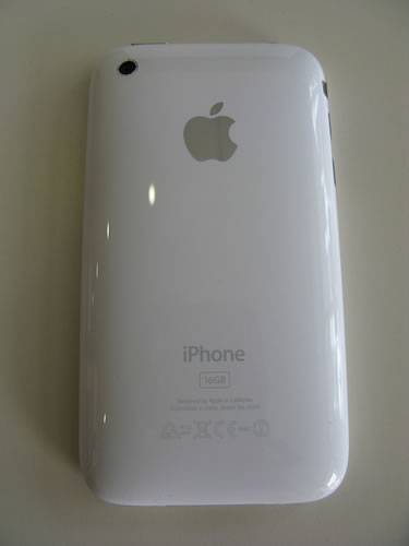 iPhone 3G 16GB White Back Case