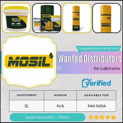 Mosil lubricants Distributorship