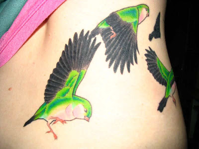 Award Winning Bird Tattoo Designs For Girls