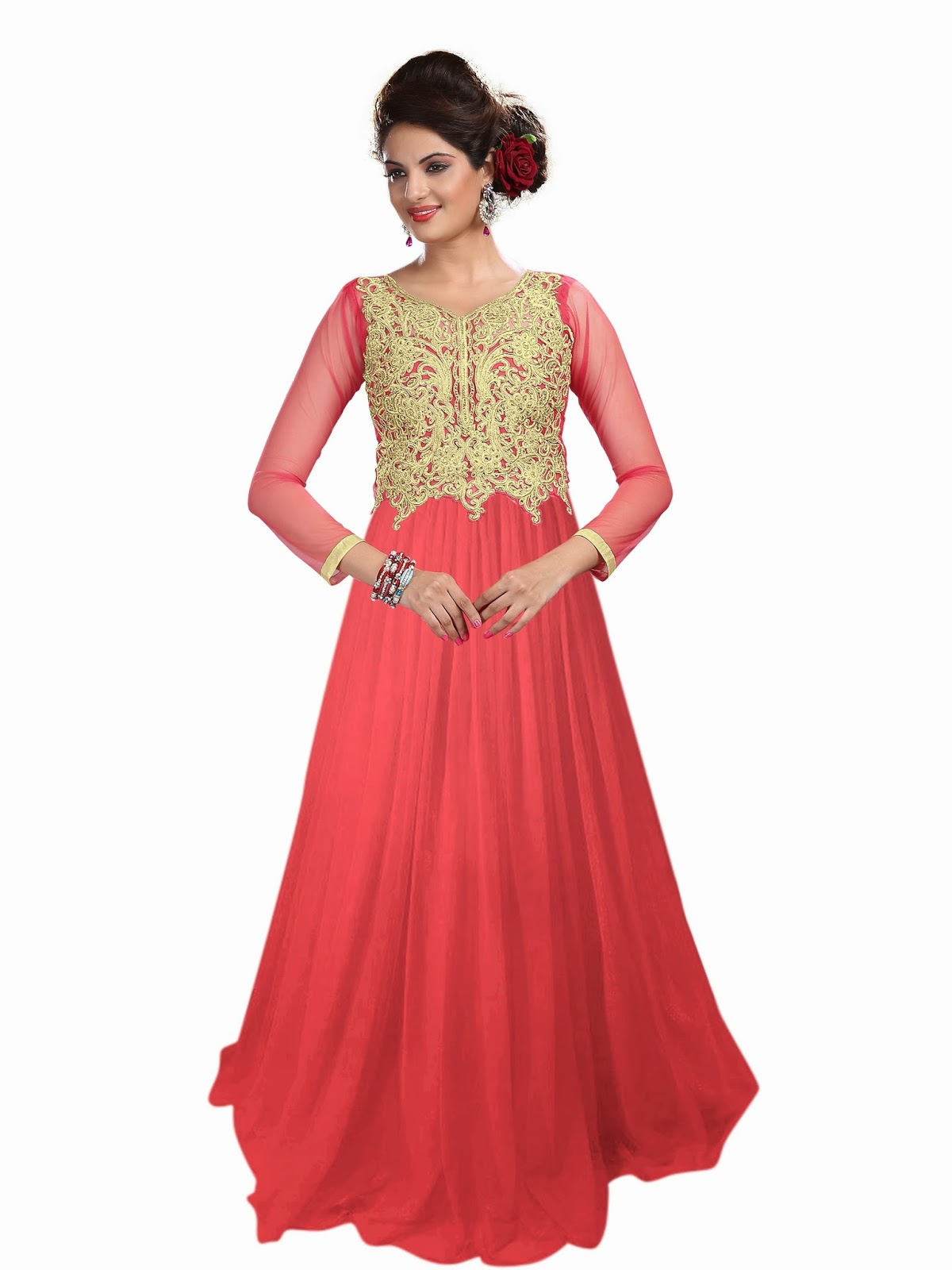 Buy Net Anarkali Salwar Suit Online India