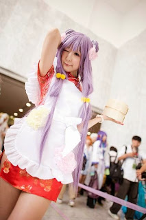 Chii cosplay as Shampoo from Ranma 1/2