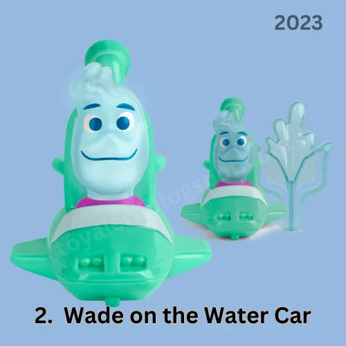 Wade on the Water Car toy Elemental McDonalds Happy Meal Toys 2023