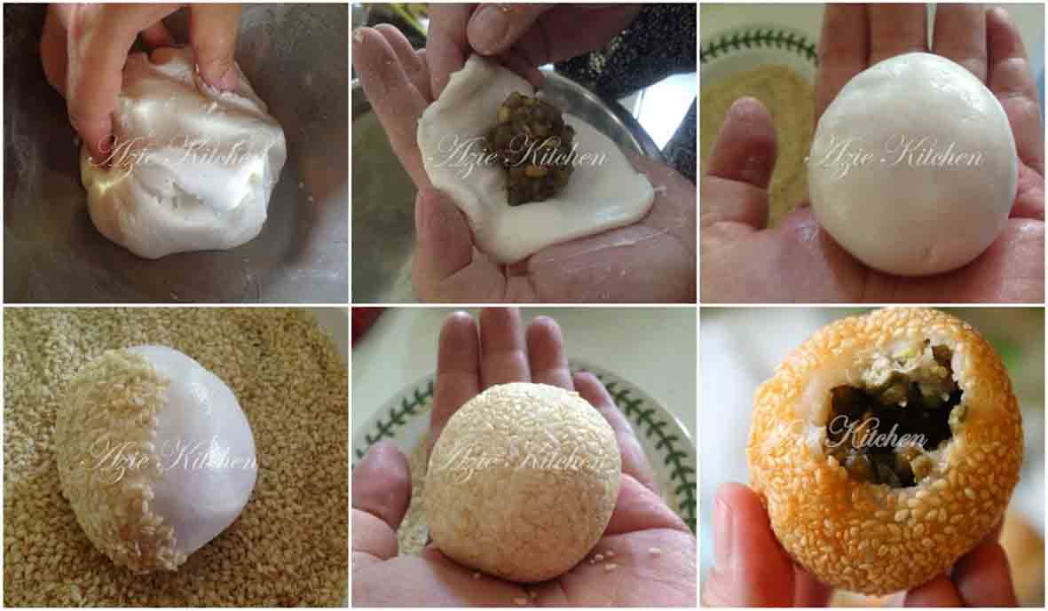 Resep Kuih Bom Asli Berinti Kacang Hijau Yang Meletop Banget