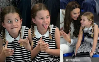 Princess Charlotte attends Commonwealth games