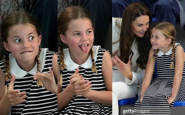 Princess Charlotte Steals the Show As She Pulls Funny Faces at the Commonwealth Games in Birmingham