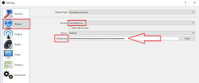 Cara live di Facebook PC |