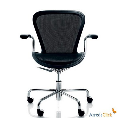 Site Blogspot  Office Chair Leather on Annett Office Chair By Magis With Wheels   Presented Here Below