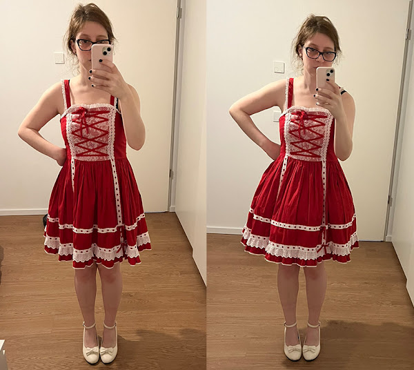 Without and With petticoat