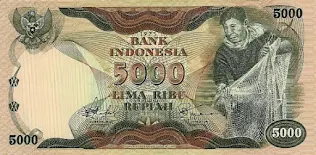 5000 Rupiah 1975 (Emisi 1975)