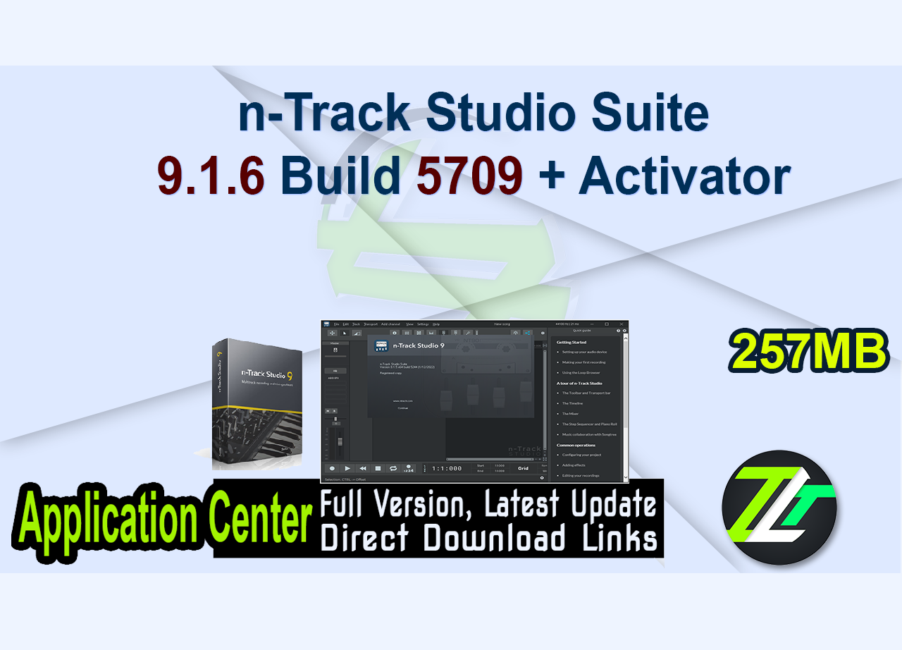 n-Track Studio Suite 9.1.6 Build 5709 + Activator