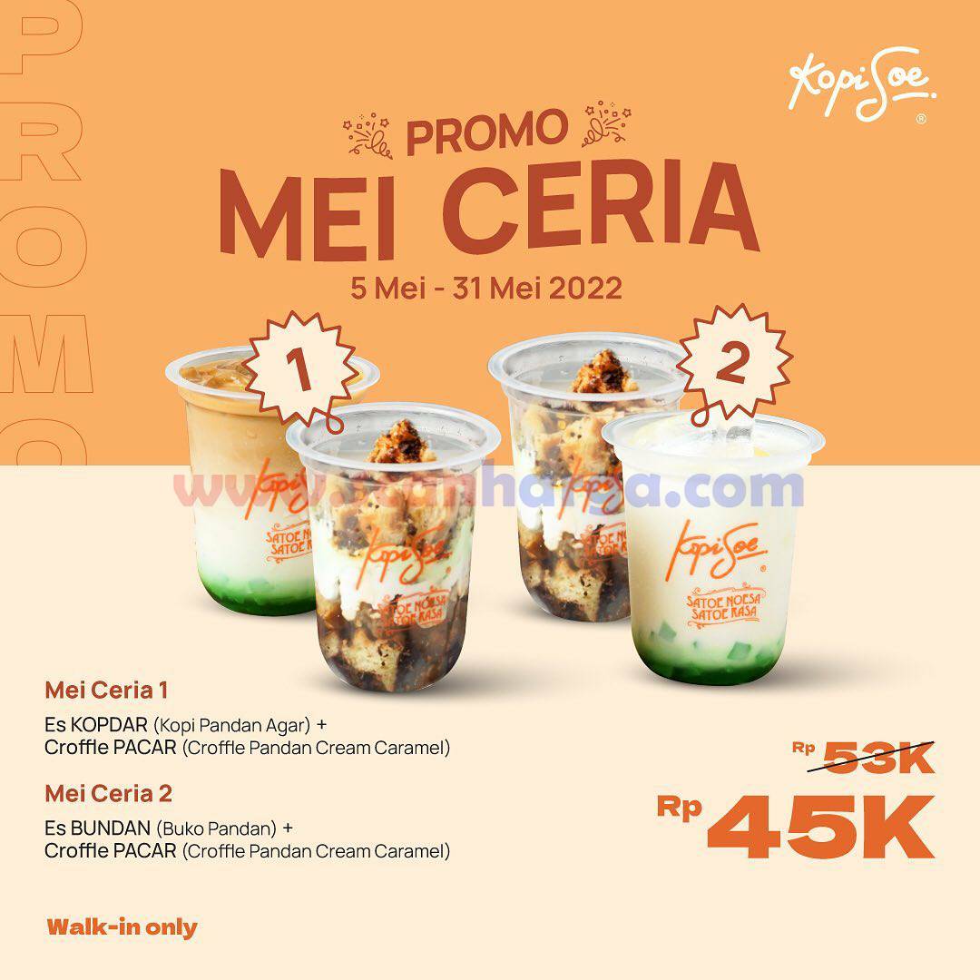 Kopi SOE Promo Spesial Paket Mei Ceria