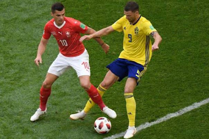 Statistik Hasil Pertandingan Swedia Vs Swiss - 16 Besar Piala Dunia 2018