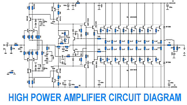 19435200 Using Amplifier Circuit Diagram - 700w Power Amplifier With 2sc5200 2sa1943 - 19435200 Using Amplifier Circuit Diagram