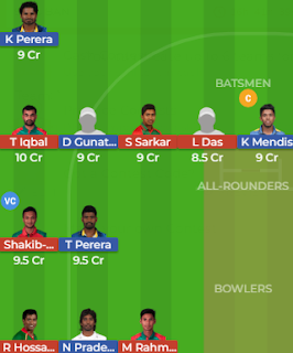 BAN vs SRI (6th T20)