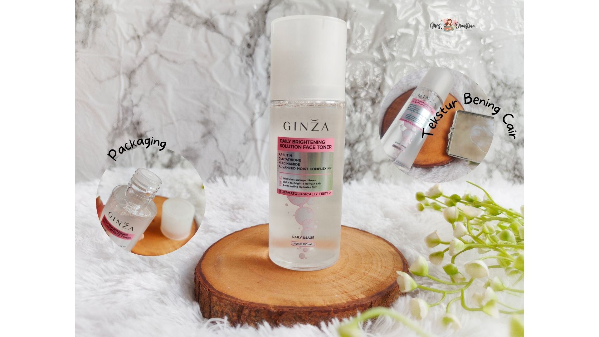 Ginza Daily Brightening Solution Face Toner
